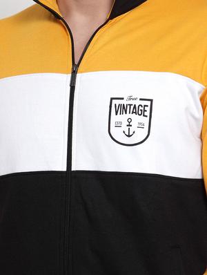 black color block tracksuit - 16675052 - Standard Image - 5
