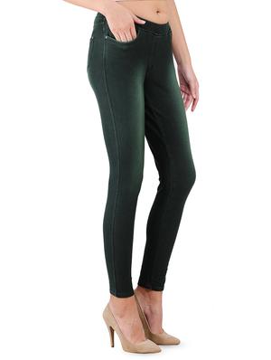 high rise solid jeggings - 16675820 - Standard Image - 2