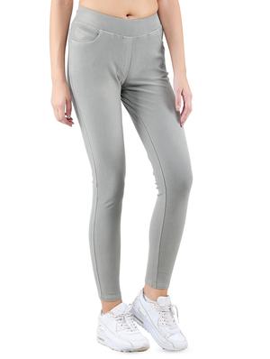 high rise solid jeggings - 16675821 - Standard Image - 2