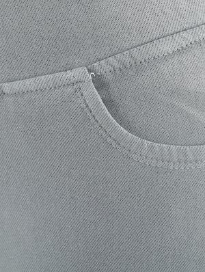 high rise solid jeggings - 16675821 - Standard Image - 5