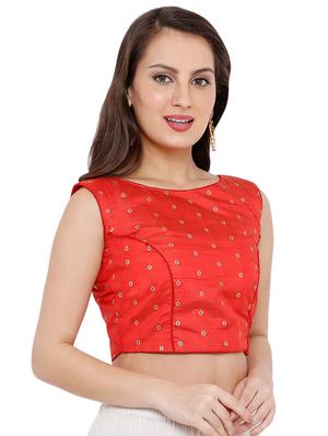 back detail printed blouse - 16676930 - Standard Image - 2