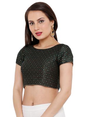back detail printed blouse - 16676934 - Standard Image - 2