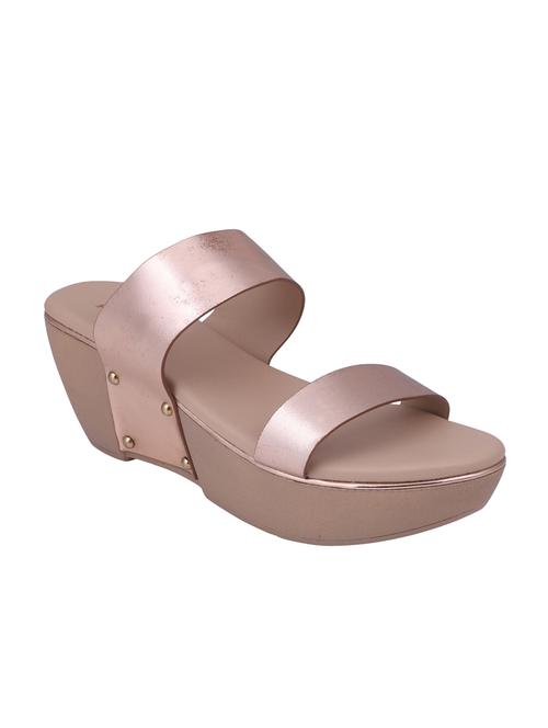 pink slip on wedges - 16677069 - Standard Image - 1