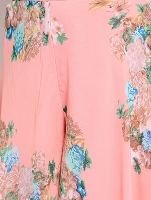 high rise floral palazzo - 16677134 - Standard Image - 5