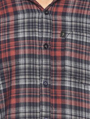 red checkered casual shirt - 16677289 - Standard Image - 5
