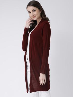 solid acrylic regular shrug - 16677401 - Standard Image - 2