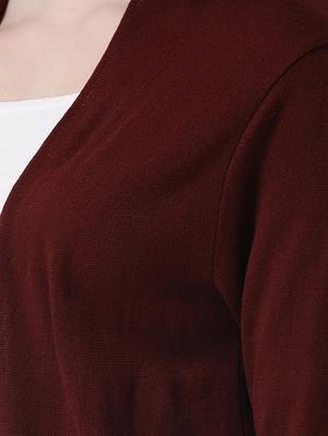 solid acrylic regular shrug - 16677401 - Standard Image - 5