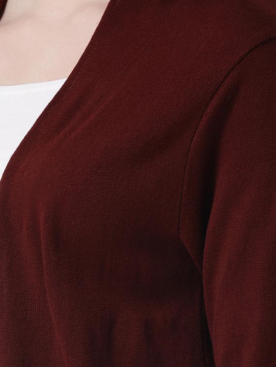 solid acrylic regular shrug - 16677401 - Zoom Image - 5