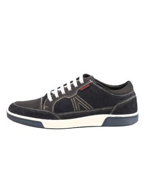 blue suede lace up sneakers - 16677656 - Standard Image - 2