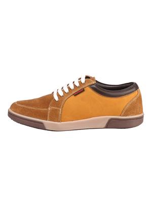 brown suede lace up sneakers - 16677662 - Standard Image - 2