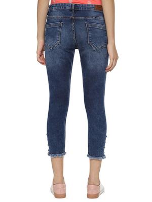 blue cotton blend jeans - 16677699 - Standard Image - 2