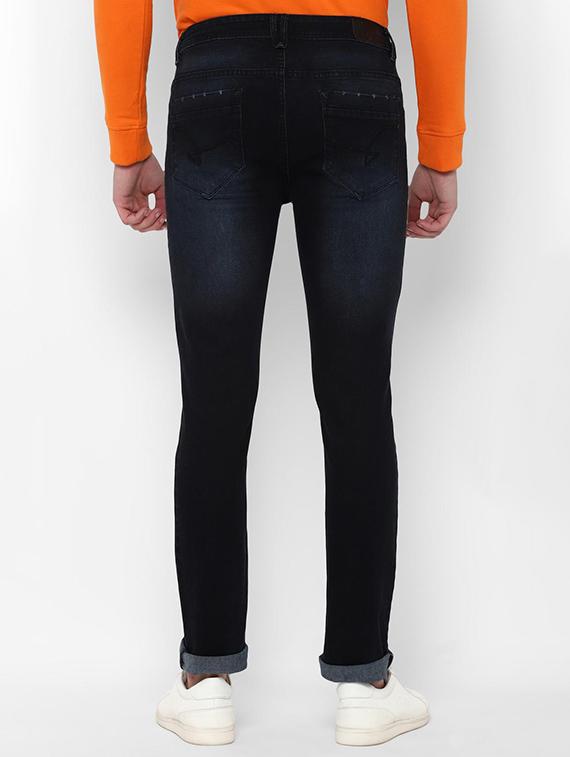 navy blue light washed denim jeans - 16677725 - Zoom Image - 2