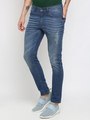 blue heavy washed jeans - 16677814 - Standard Image - 2