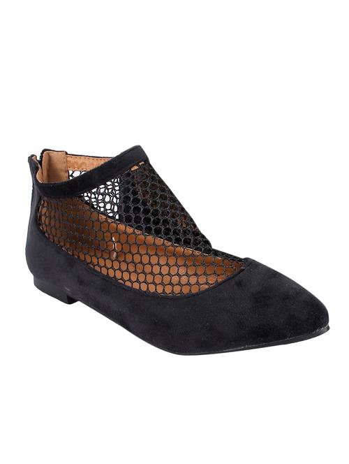 black slip on sandals - 16678033 - Standard Image - 1