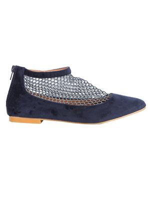 navy slip on sandals - 16678034 - Standard Image - 2