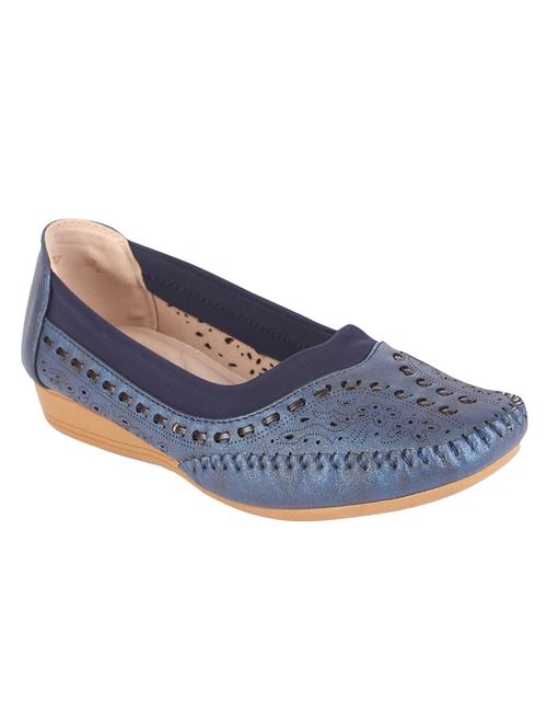 blue slip on loafers - 16678057 - Standard Image - 1