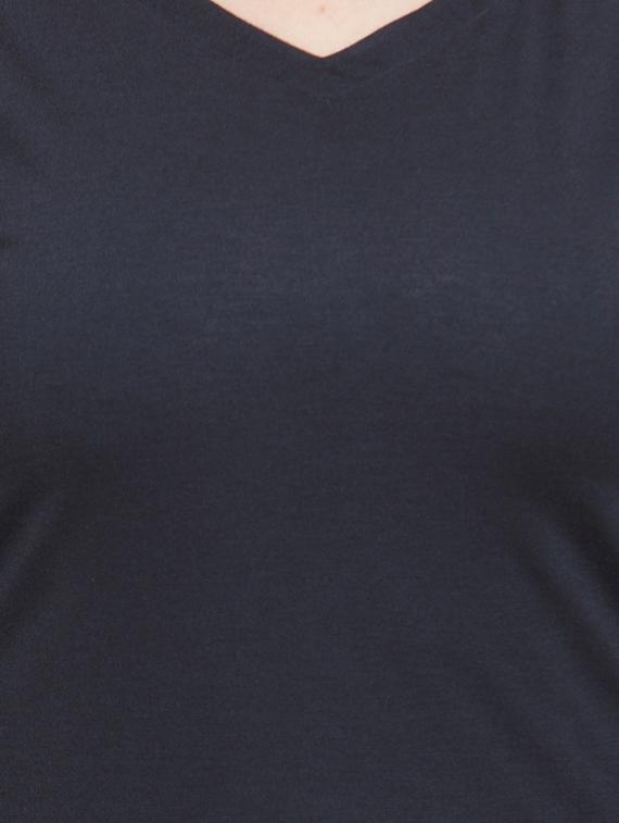 cold shoulder bell sleeved plus top - 16679115 - Zoom Image - 5