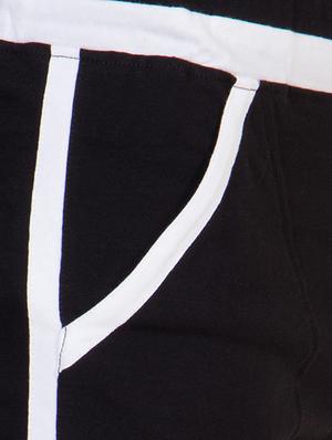 black side striped track pant - 16679387 - Standard Image - 5