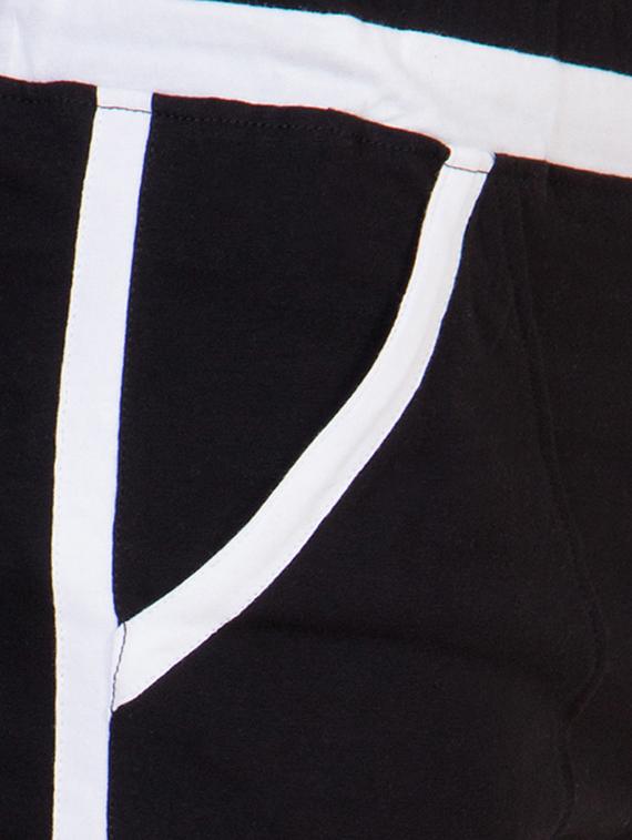 black side striped track pant - 16679387 - Zoom Image - 5