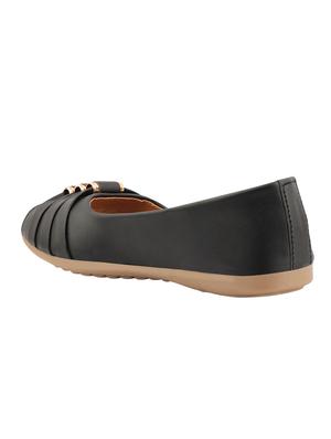 black slip on sandals - 16679441 - Standard Image - 2