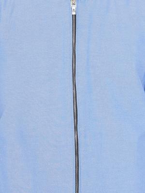 light blue solid bomber jacket - 16679730 - Standard Image - 5