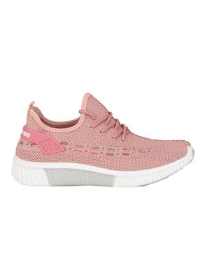 pink lace-up sports shoes - 16680123 - Standard Image - 2