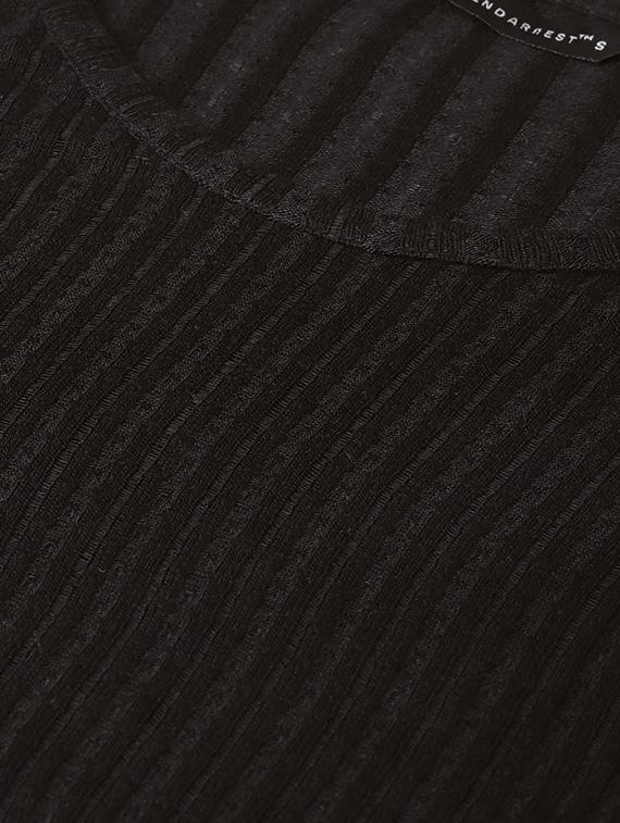 bell sleeved solid top - 16680775 - Zoom Image - 5