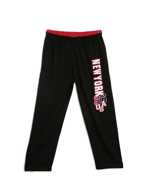 mid rise cotton track pant - 16680787 - Standard Image - 1