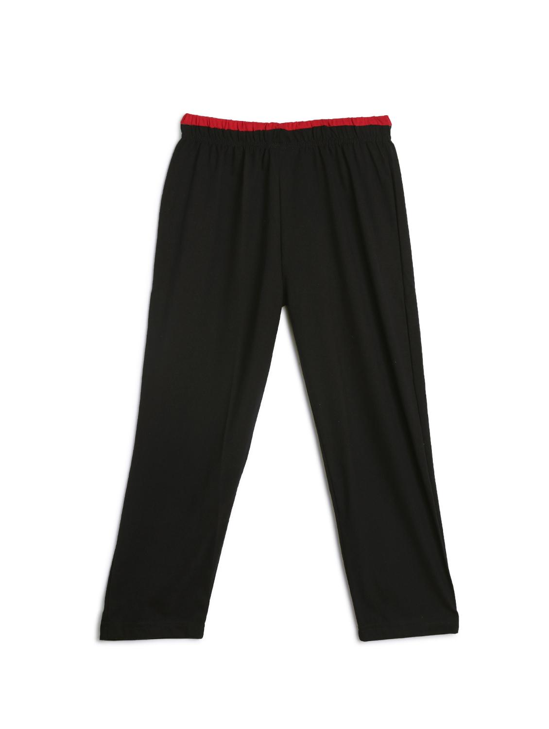 mid rise cotton track pant - 16680787 - Zoom Image - 2