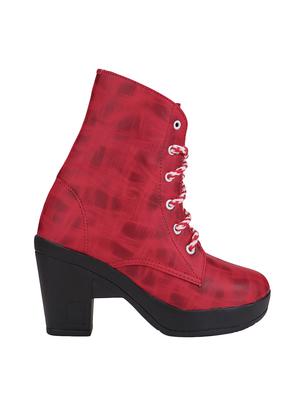 red ankle boots - 16680866 - Standard Image - 2