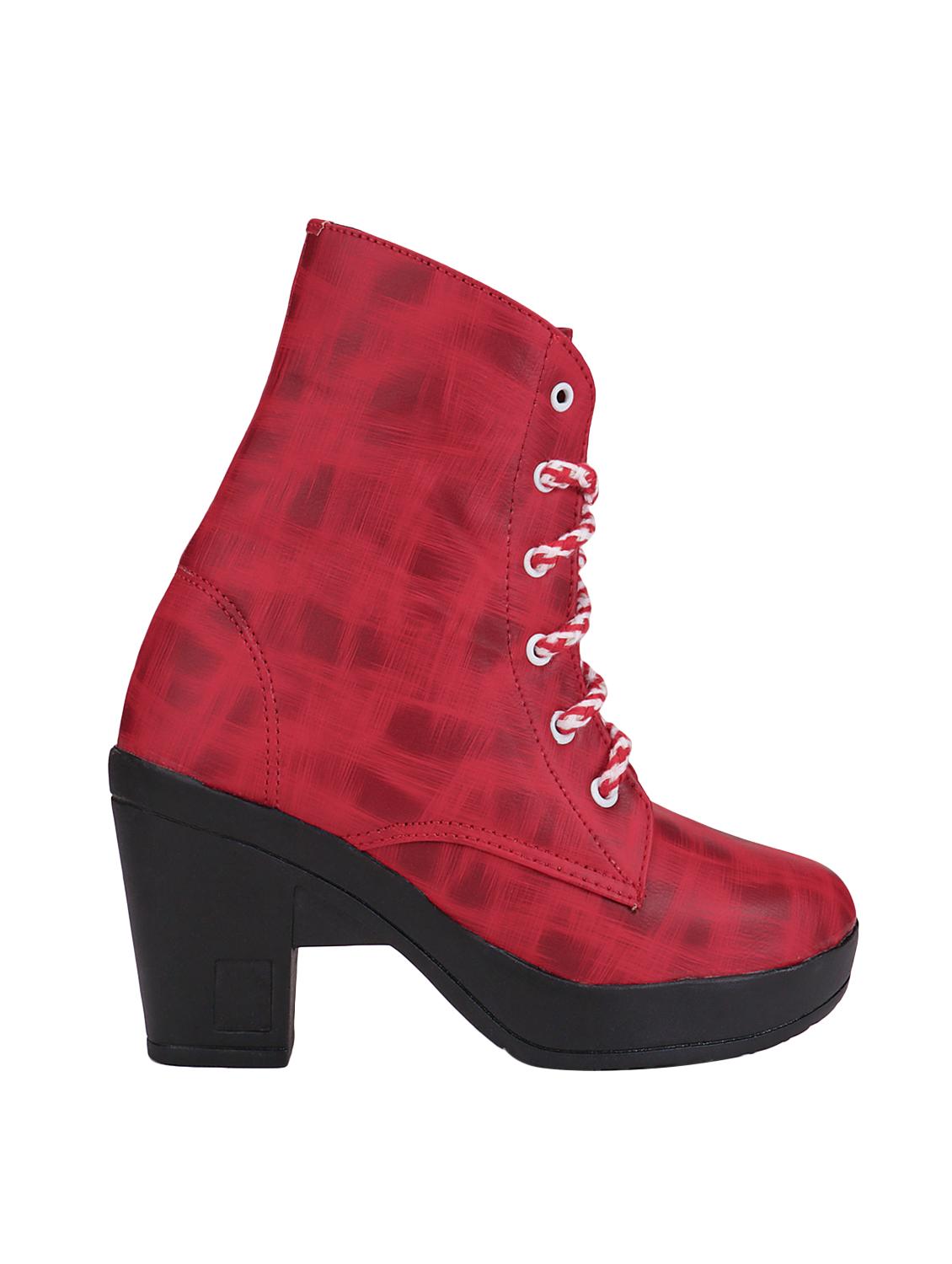 red ankle boots - 16680866 - Zoom Image - 2