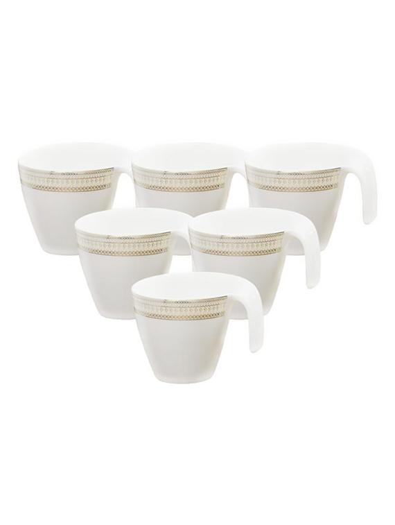 porcelain tea cups with real gold design (set of 6) - 16680897 - Zoom Image - 2