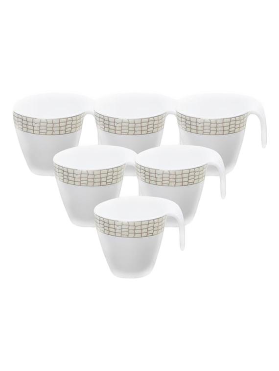 porcelain tea cups with real gold design (set of 6) - 16680898 - Zoom Image - 2