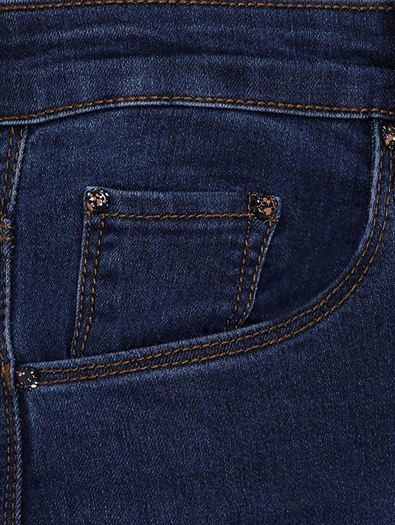 high rise turn up hem jeans - 16681444 - Zoom Image - 5