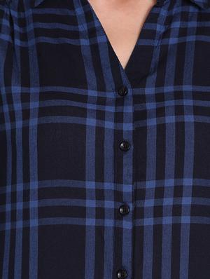 roll up sleeved checekered shirt - 16681458 - Standard Image - 5