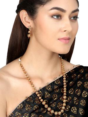 gold plated chain necklace - 16681482 - Standard Image - 5