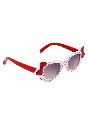 white poly carbonate sunglass - 16681487 - Standard Image - 2