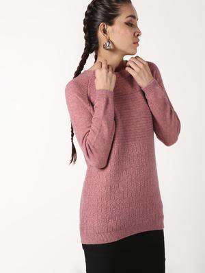 raglan sleeved solid pullover - 16681596 - Standard Image - 2