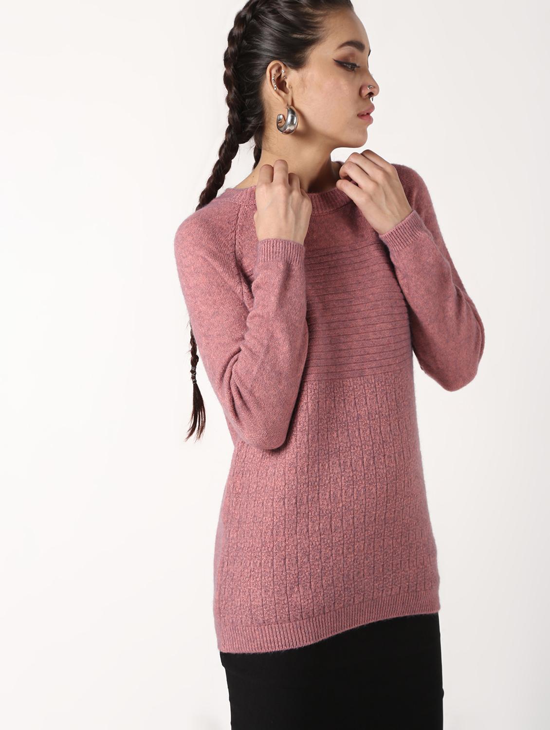 raglan sleeved solid pullover - 16681596 - Zoom Image - 2
