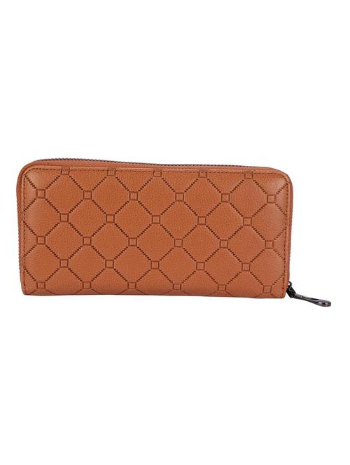 brown cotton wallet - 16682312 - Standard Image - 1