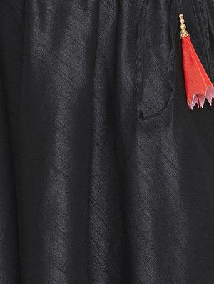 foil printed flared skirt - 16682508 - Standard Image - 5