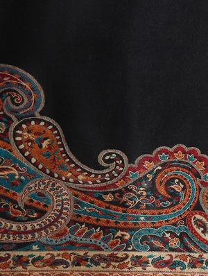 paisley woolen shawl - 16682669 - Standard Image - 2