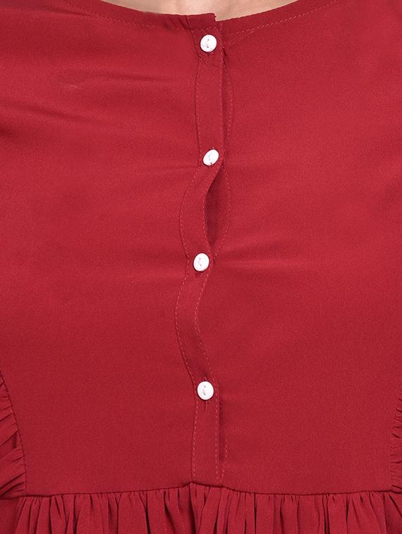 frill detail gathered top - 16684070 - Zoom Image - 5