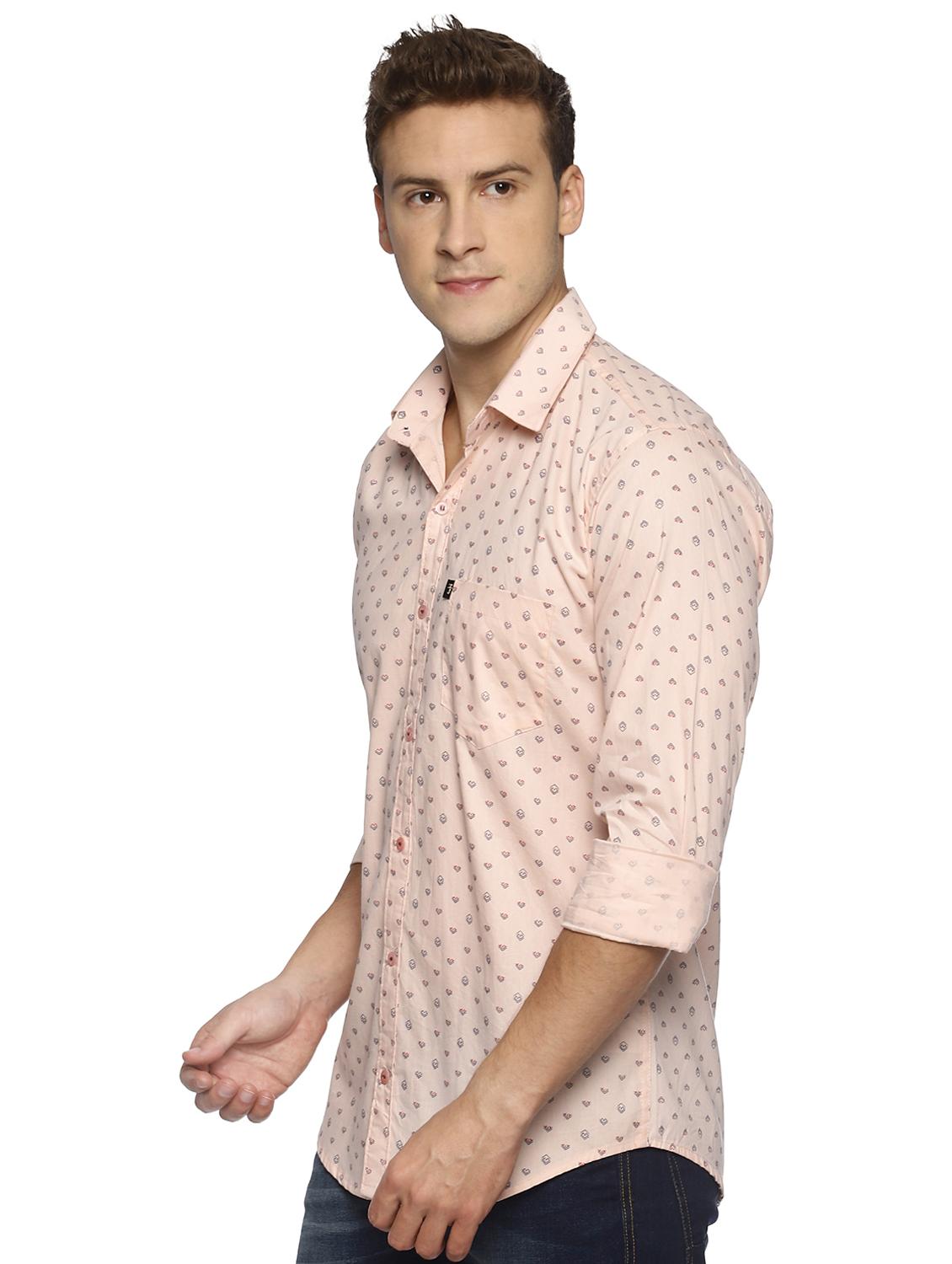 pink printed casual shirt - 16684161 - Zoom Image - 2