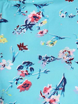 boat neck floral a-line dress - 16684377 - Standard Image - 5
