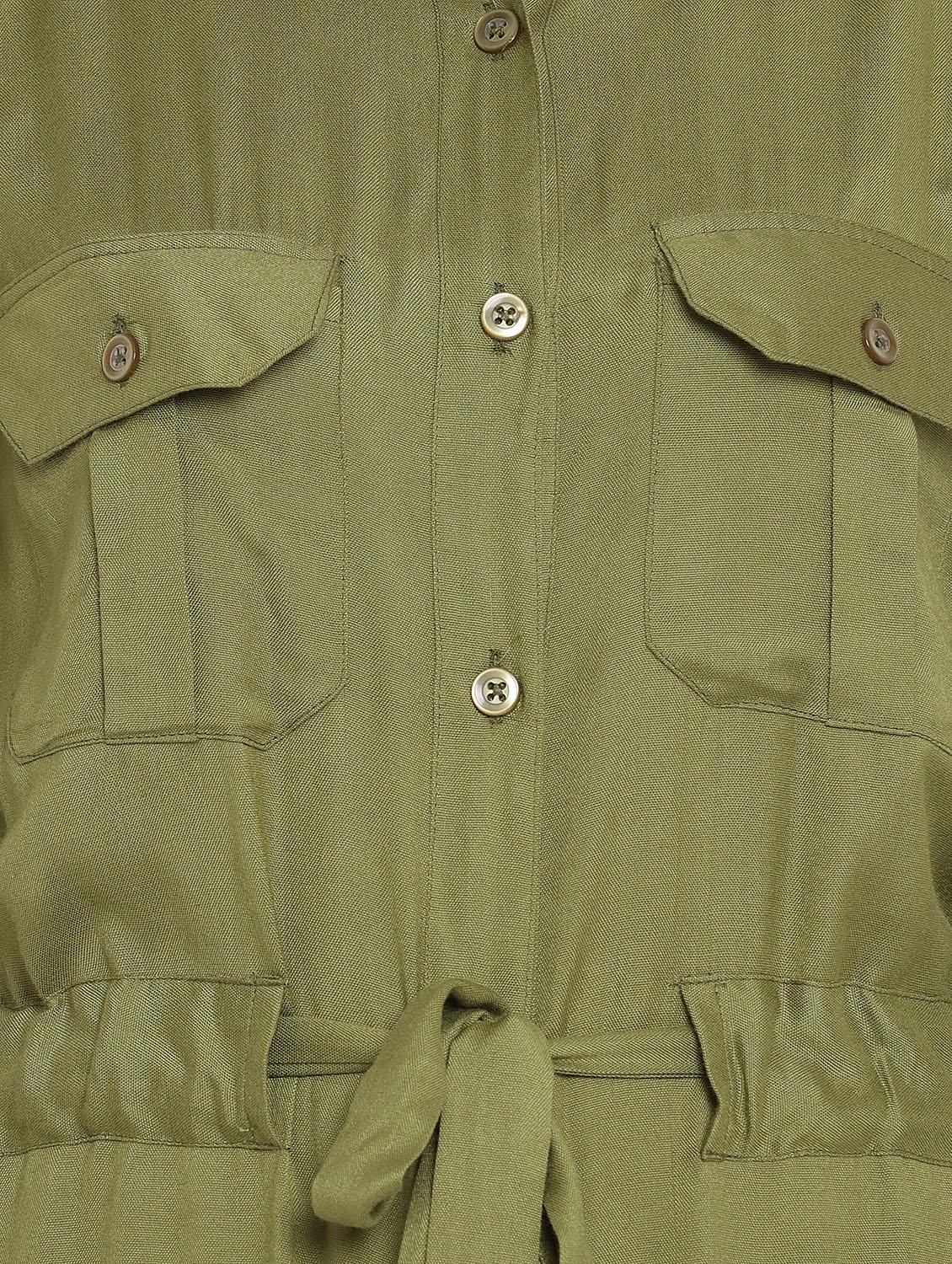 drawstring pocket detail tunic - 16684382 - Zoom Image - 5