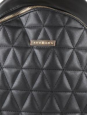 black leatherette regular backpack - 16684690 - Standard Image - 5
