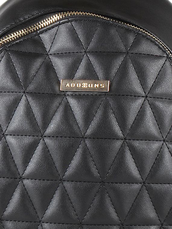 black leatherette regular backpack - 16684690 - Zoom Image - 5