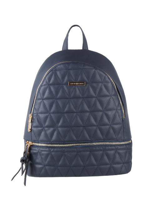 blue leatherette regular backpack - 16684691 - Standard Image - 1
