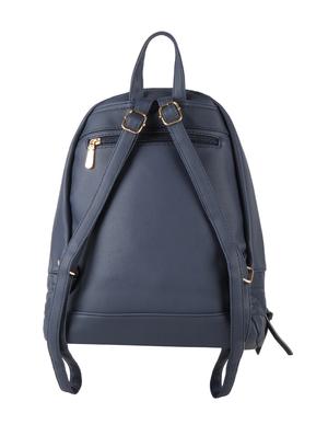 blue leatherette regular backpack - 16684691 - Standard Image - 2